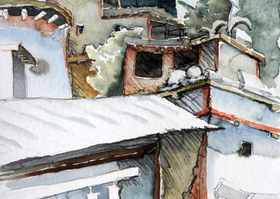 Pichlmüller W. | Häuser in Dzong | VERGEBEN